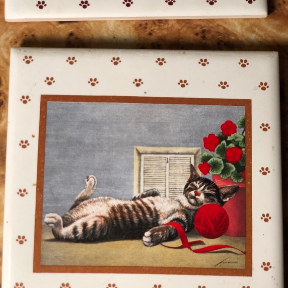 Kitty coasters - Picture 3 of 4